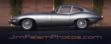 Business card for Jim Palam Automotive Photography